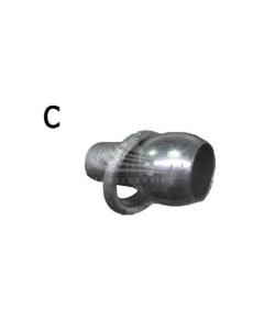 IDROFOGLIA RACCORDO MASCHIO DIAMETRO 2 1/2'' TIPO C