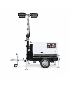 Torre faro L85 4X320 con carrello e generatore